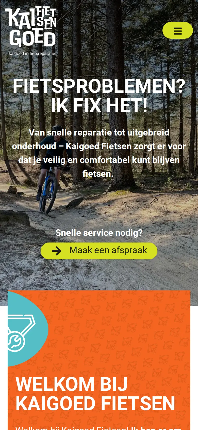 Kai zelf in beeld