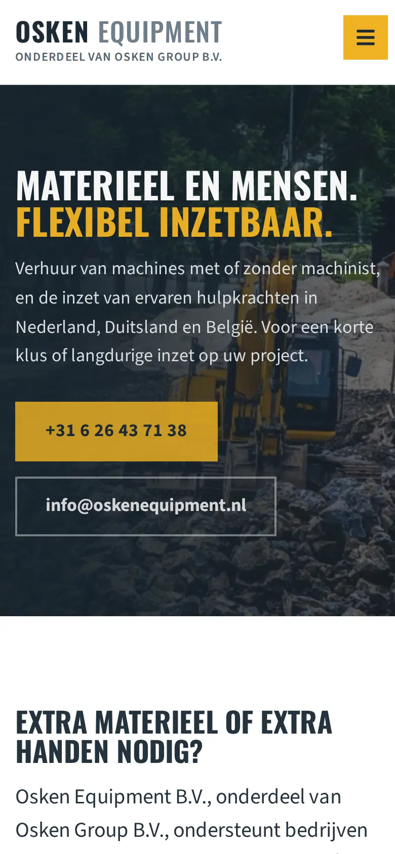 Niet meer dan nodig